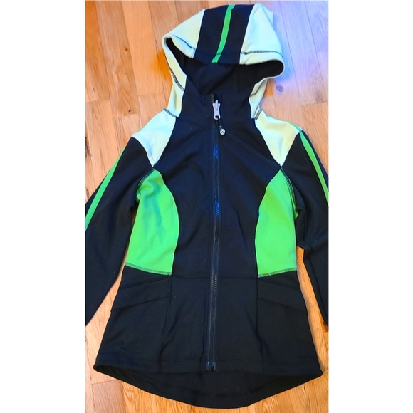 Lululemon Studio Surf Jacket Size 6 Black / Faded Zap / Frond - Picture 14 of 16